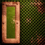 Old metal background N232