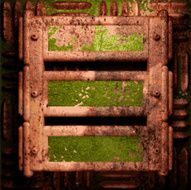 Old metal background N250