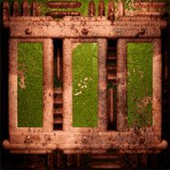 Old metal background N251