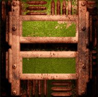 Old metal background N253