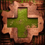 Old metal background N255