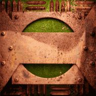 Old metal background N268