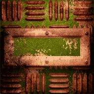 Old metal background N300
