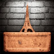 Old metal background N301