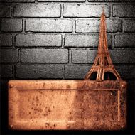 Old metal background N302