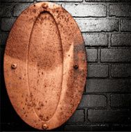 Old metal background N312