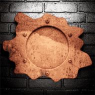 Old metal background N328