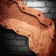 Old metal background N331