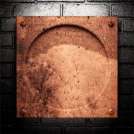 Old metal background N341