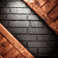 Old metal background N351