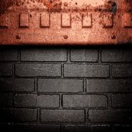 Old metal background N355