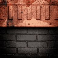 Old metal background N356