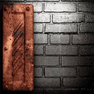 Old metal background N366