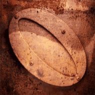 Old metal background N381