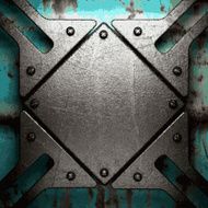 Old metal background N550