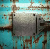 Old metal background N553
