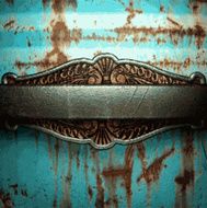 Old metal background N557