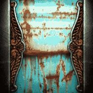 Old metal background N565