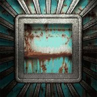 Old metal background N572