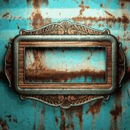 Old metal background N573