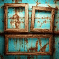 Old metal background N574