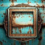 Old metal background N576