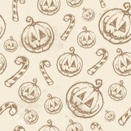 Halloween seamless texture