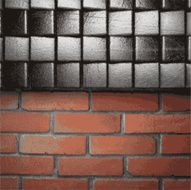 metal and brick background N55