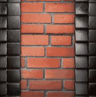 metal and brick background N59