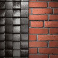 metal and brick background N61