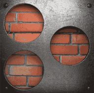 metal and brick background N65