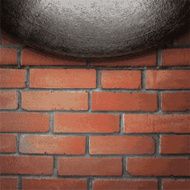 metal and brick background N66