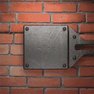 metal and brick background N73