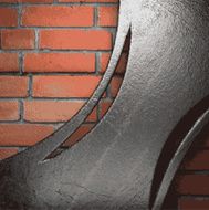 metal and brick background N77