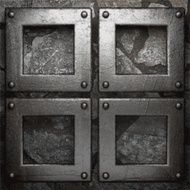 metal and stone background N40
