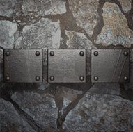 metal and stone background N44