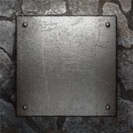 metal and stone background N46
