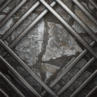 metal and stone background N51