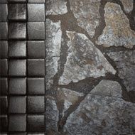 metal and stone background N55