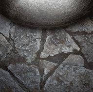 metal and stone background N64