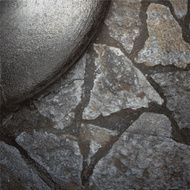 metal and stone background N65