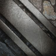 metal and stone background N76