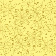 vector light yellow seamless geometric texture