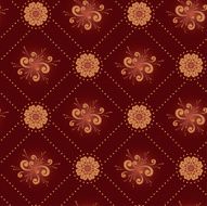 vector seamless dark brown texture