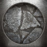 metal and stone background N87