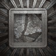 metal and stone background N92