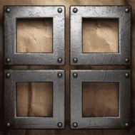 metal and paper background N57