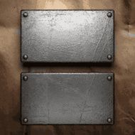 metal and paper background N62