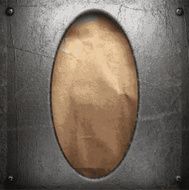 metal and paper background N76