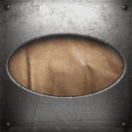 metal and paper background N77